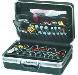 Aluminium-Werkzeugkasten - max. 30 kg, 470 x 210 x 360 mm | Classic - PARAT GmbH & Co KG - ABS