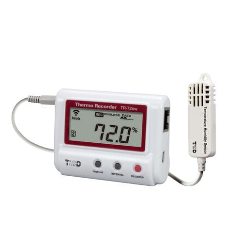 Temperatur-Datenlogger - TR-72nw-S - T&D Corporation - Feuchte / Bluetooth / Netzwerkfähiger LAN WLAN