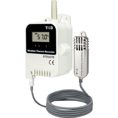 Datenlogger / Feuchtigkeit und Temperatur - RTR507BL - T&D Corporation - drahtlos / mit Display