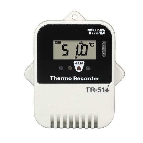 Temperatur-Datenlogger - TR-51i - T&D Corporation - USB / mit LED-Bildschirm / für Gefrierschrank