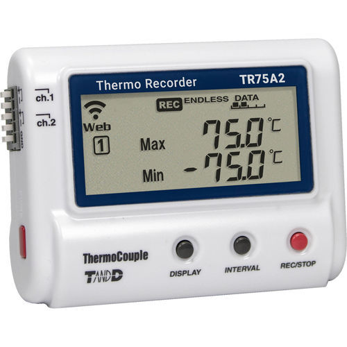 Temperatur-Datenlogger - TR75A2 - T&D Corporation - USB / Bluetooth / WiFi