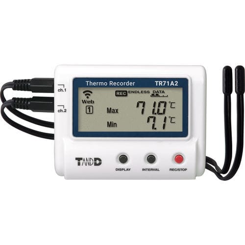 Temperatur-Datenlogger - TR71A2 - T&D Corporation - USB / drahtlos / Bluetooth