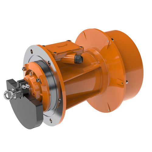 Elektrischer Vibrationsmotor - KVM-F series - KEM-P VIBRATION MOTORS - kreisförmig / für die Lebensmittelindustrie / für Gebäude