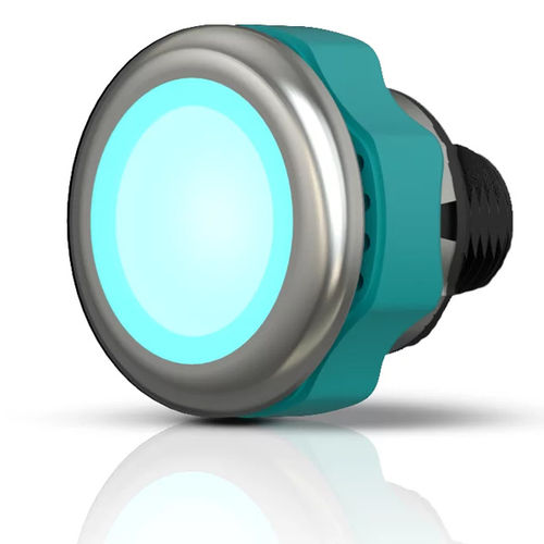 Edelstahl-Leuchtmelder - CANEO series10 Signal Stainless Steel - CAPTRON - LED / für Schalttafeleinbau / Gewinde