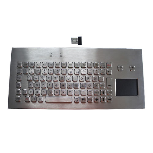 Desktop-Tastatur - K-TEK-A365TP-FN-DT-DWP-2.4G - Key Technology China Limited - 85 Tasten / Touchpad / Industrie