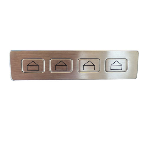 Nummernblock / 4 Tasten - K-TEK-B116FK - Key Technology China Limited - einbaufähig / Edelstahl / IP65