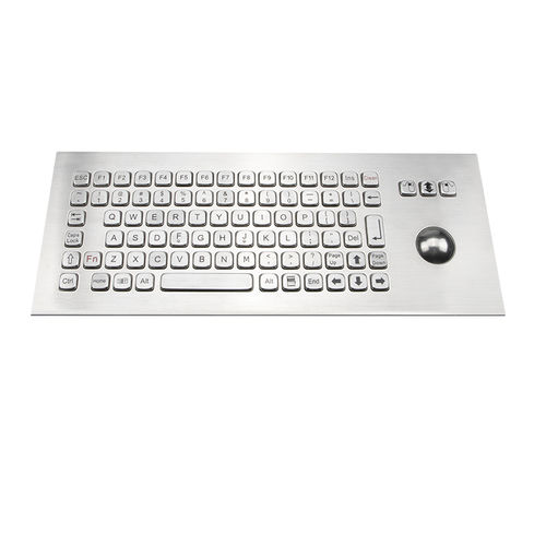 Einbaufähige Tastatur - K-TEK-A361-MTB-FN-DWP - Key Technology China Limited - mit FN-Taste / 3 Maustasten / 86 Tasten
