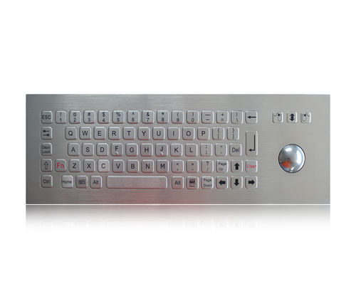 Einbaufähige Tastatur - K-TEK-B361-OTB-DWP - Key Technology China Limited - 3 Maustasten / 71 Tasten / Trackball