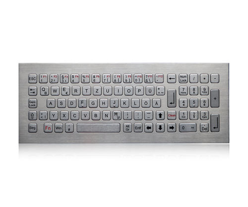 Einbaufähige Tastatur - K-TEK-B340KP-DWP - Key Technology China Limited - 81 Tasten / Industrie / für Außenbereich