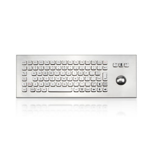 Einbaufähige Tastatur - K-TEK-A361-MTB-FN-DWP - Key Technology China Limited - mit FN-Taste / 3 Maustasten / 86 Tasten