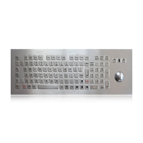 Einbaufähige Tastatur - K-TEK-B420-MTB-KP-FN-DWP - Key Technology China Limited - mit FN-Taste / 3 Maustasten / 104 Tasten