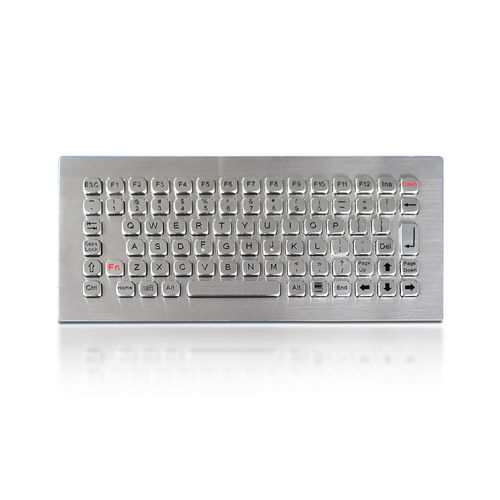 Einbaufähige Tastatur - K-TEK-A290-FN-DWP - Key Technology China Limited - mit FN-Taste / 83 Tasten / für Außenbereich