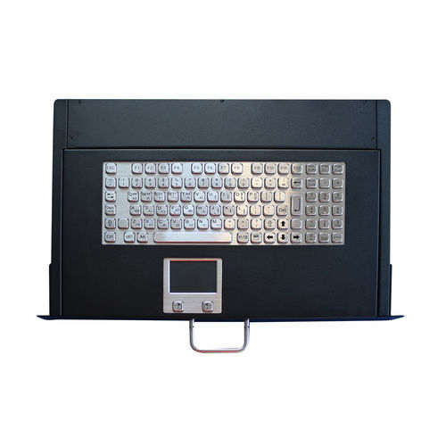 Tastatur auf Einschub - K-TEK-A320KP-FN-A83TP - Key Technology China Limited - mit FN-Taste / 2 Maustasten / 99 Tasten