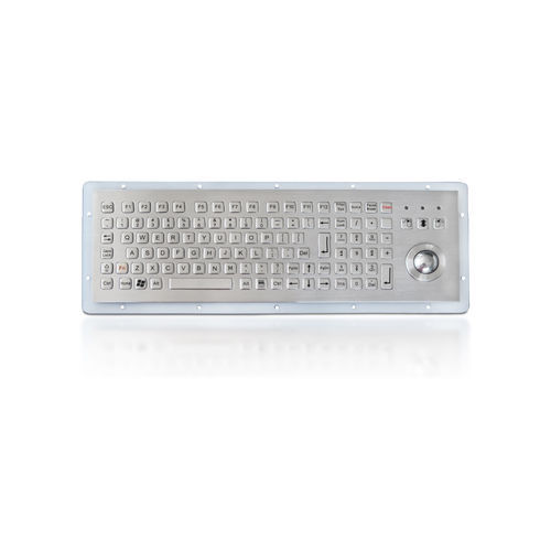 Einbaufähige Tastatur - K-TEK-B312-OTB-KP-FN-DWP - Key Technology China Limited - mit FN-Taste / 3 Maustasten / 107 Tasten