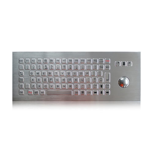 Einbaufähige Tastatur - K-TEK-B361-OTB-FN-DWP - Key Technology China Limited - mit FN-Taste / 3 Maustasten / 86 Tasten