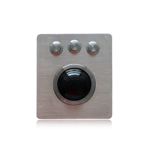 Mechanischer Trackball - K-TEK-B100-50-MTB-ML-AVB - Key Technology China Limited - einbaufähig / 2 inch (50 mm) / USB