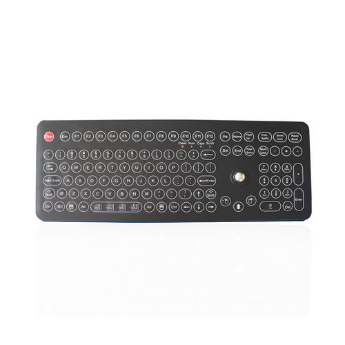 Desktop-Tastatur - K-TEK-D396-OTB-KP-FN-DT - Key Technology China Limited - mit FN-Taste / 3 Maustasten / 109 Tasten