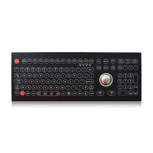 Einbaufähige Tastatur - K-TEK-D410-OTB-KP-FN - Key Technology China Limited - mit mechanischen Tasten / Membran / mit FN-Taste