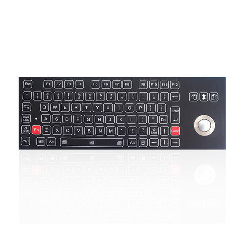 Einbaufähige Tastatur - K-TEK-D343-25-OTB-FN - Key Technology China Limited - mit mechanischen Tasten / Membran / mit FN-Taste