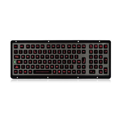 Einbaufähige Tastatur - K-TEK-M398KP-FN-BL - Key Technology China Limited - mit FN-Taste / 103 Tasten / Industrie