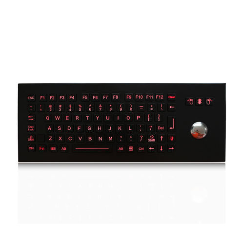 Desktop-Tastatur - K-TEK-M361-OTB-FN-BL-BT-DT-DWP - Key Technology China Limited - mit FN-Taste / 3 Maustasten / 85 Tasten