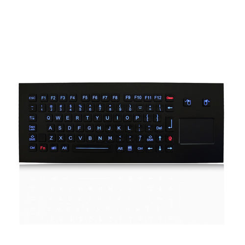Einbaufähige Tastatur - K-TEK-M361TP-FN-BL-BT-DWP - Key Technology China Limited - mit FN-Taste / 2 Maustasten / 84 Tasten