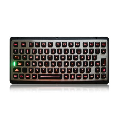 Einbaufähige Tastatur - K-TEK-M298-FN-BL - Key Technology China Limited - mit FN-Taste / 82 Tasten / Industrie