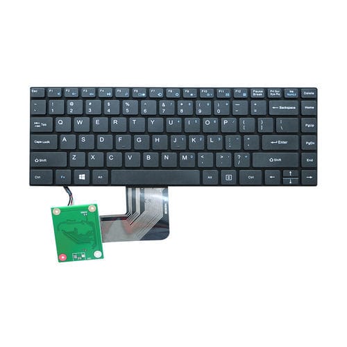 Tastatur mit scissor switches - K-TEK-V291-FN-UT-SC - Key Technology China Limited - einbaufähig / mit FN-Taste / 86 Tasten