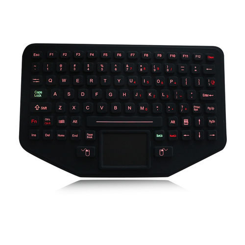 Desktop-Tastatur - K-TEK-M275TP-FN-BL-IL-FDT - Key Technology China Limited - mit mechanischen Tasten / mit FN-Taste / 2 Maustasten