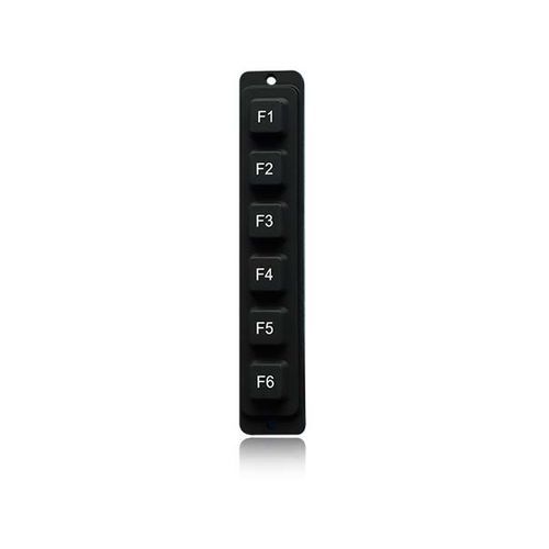Steuerungs-Nummernblock - K-TEK-M18FK - Key Technology China Limited - 6 Tasten / einbaufähig / Silikongummi