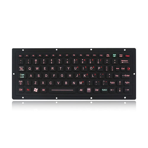 Einbaufähige Tastatur - K-TEK-M275-FN-BL-ML-UT-OEM - Key Technology China Limited - mit mechanischen Tasten / mit FN-Taste / 88 Tasten