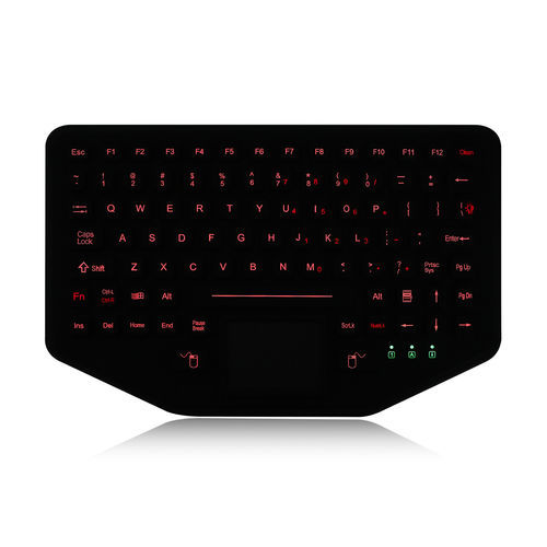 Desktop-Tastatur - K-TEK-M275TP-FN-BL-NV-151B-FDT - Key Technology China Limited - mit mechanischen Tasten / mit FN-Taste / 2 Maustasten