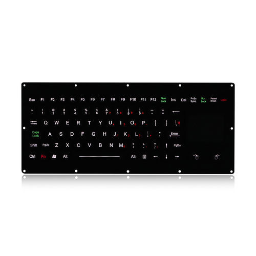Einbaufähige Tastatur - K-TEK-M330TP-FN-BL-NV-EMC-OEM  - Key Technology China Limited - mit mechanischen Tasten / mit FN-Taste / 2 Maustasten