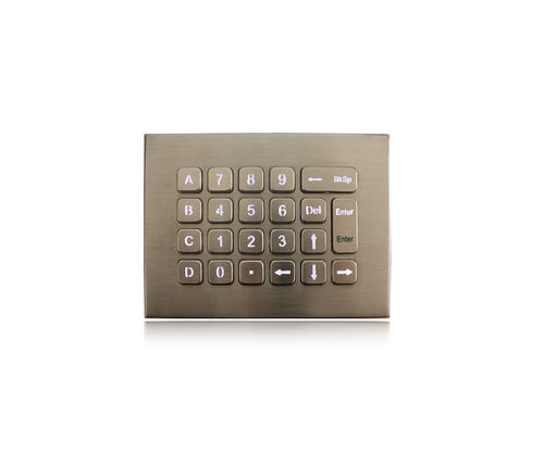 Nummernblock / 22 Tasten - K-TEK-B140KP-BL-NV-151B-DT-DWP - Key Technology China Limited - Benchtop / gebürsteter Edelstahl / USB