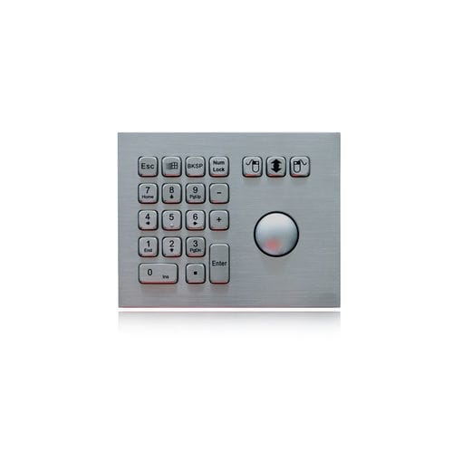Mechanischer Trackball - K-TEK-A160TB-KP - Key Technology China Limited - einbaufähig / 38 mm / USB
