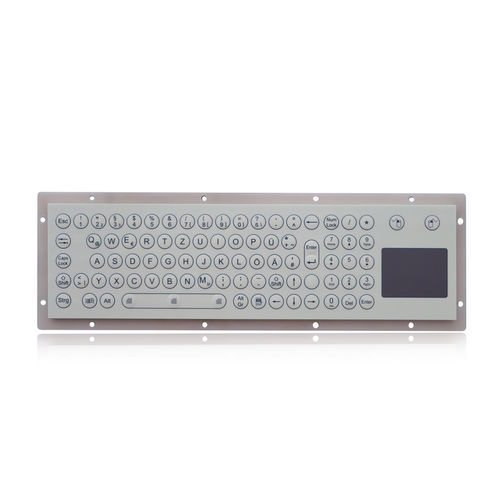 Einbaufähige Tastatur - K-TEK-D392TP-KP - Key Technology China Limited - mit mechanischen Tasten / Membran / 2 Maustasten