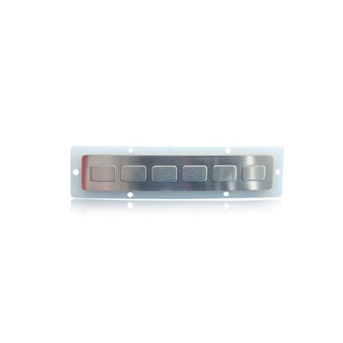 Nummernblock / 6 Tasten - K-TEK-B160FK-6-AC-DWP - Key Technology China Limited - einbaufähig / Edelstahl / IP65