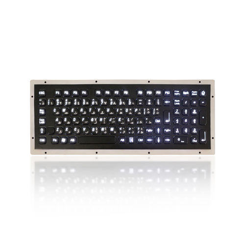Einbaufähige Tastatur - K-TEK-A340KP-FN-BL-BT-DWP - Key Technology China Limited - mit FN-Taste / 102 Tasten / für Außenbereich