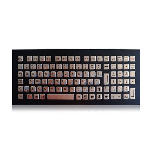 Einbaufähige Tastatur - K-TEK-B340KP-FN-BT-DWP - Key Technology China Limited - mit FN-Taste / 99 Tasten / für öffentliches und Internetterminal