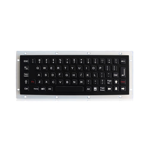 Einbaufähige Tastatur - K-TEK-A272-BT-DWP - Key Technology China Limited - 68 Tasten / für Automat / Industrie