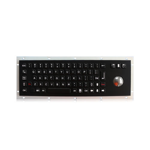 Einbaufähige Tastatur - K-TEK-A343-OTB-BT-DWP - Key Technology China Limited - 3 Maustasten / 71 Tasten / Trackball