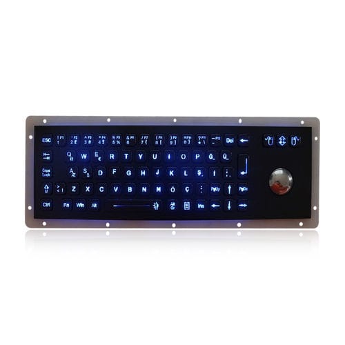 Einbaufähige Tastatur - K-TEK-A343-OTB-BL-BT-DWP - Key Technology China Limited - mit mechanischen Tasten / 3 Maustasten / 71 Tasten