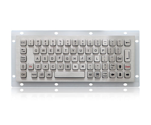 Einbaufähige Tastatur - K-TEK-A272-DWP - Key Technology China Limited - mit FN-Taste / 68 Tasten / Industrie