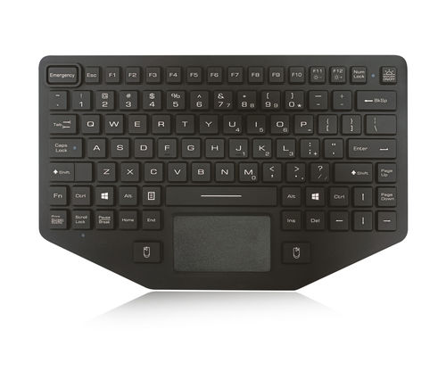 Einbaufähige Tastatur - K-TEK-M281TP-FN-BL-ML-OEM - Key Technology China Limited - kapazitiv / mit FN-Taste / 2 Maustasten