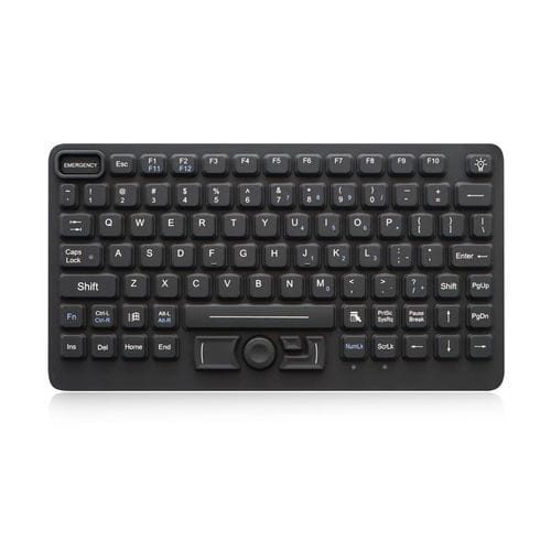 Einbaufähige Tastatur - K-TEK-M282-DHP-FN-BL-NV-151B-JC - Key Technology China Limited - Mikroschalter / mit FN-Taste / 3 Maustasten