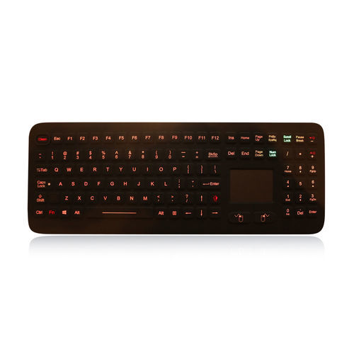 Desktop-Tastatur - K-TEK-M399TP-KP-FN-BL-DT - Key Technology China Limited - mit mechanischen Tasten / mit FN-Taste / 2 Maustasten