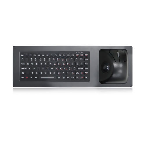 Einbaufähige Tastatur - K-TEK-M465-38-MTB-AVB-FN-BL-NV-151B - Key Technology China Limited - mit mechanischen Tasten / mit FN-Taste / 2 Maustasten