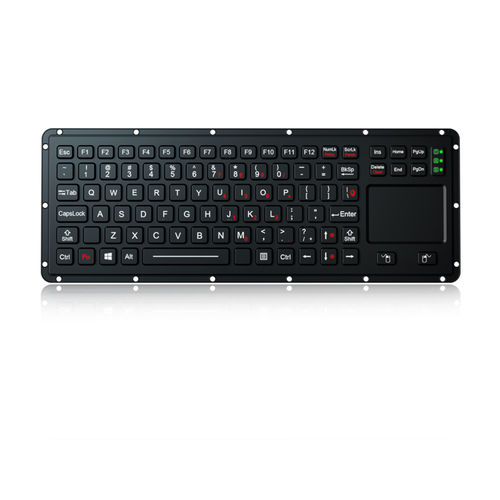 Einbaufähige Tastatur - K-TEK-M315TP-FN-BL-NV-151B - Key Technology China Limited - mit mechanischen Tasten / mit FN-Taste / 2 Maustasten