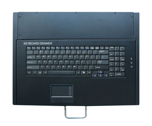 Tastatur auf Einschub - K-TEK-1U-KB-TP-PL - Key Technology China Limited - mit FN-Taste / 2 Maustasten / 99 Tasten