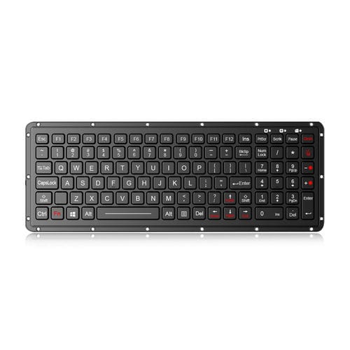 Einbaufähige Tastatur - K-TEK-M315KP-FN-BL-NV-151B - Key Technology China Limited - mit mechanischen Tasten / mit FN-Taste / 102 Tasten